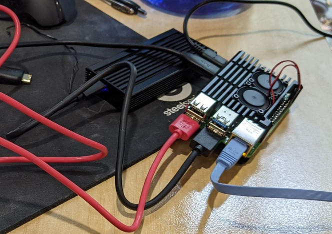 Raspberry Pi 4 with USB 3 NVMe M.2 Boot Drive