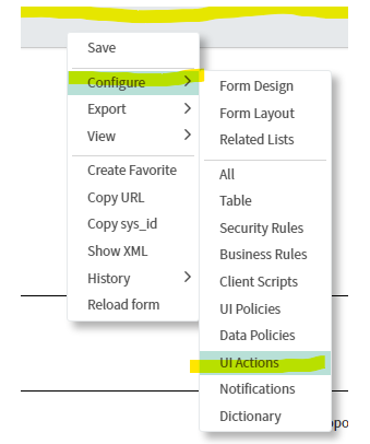 Disabling Out of the Box UI Actions in ServiceNow
